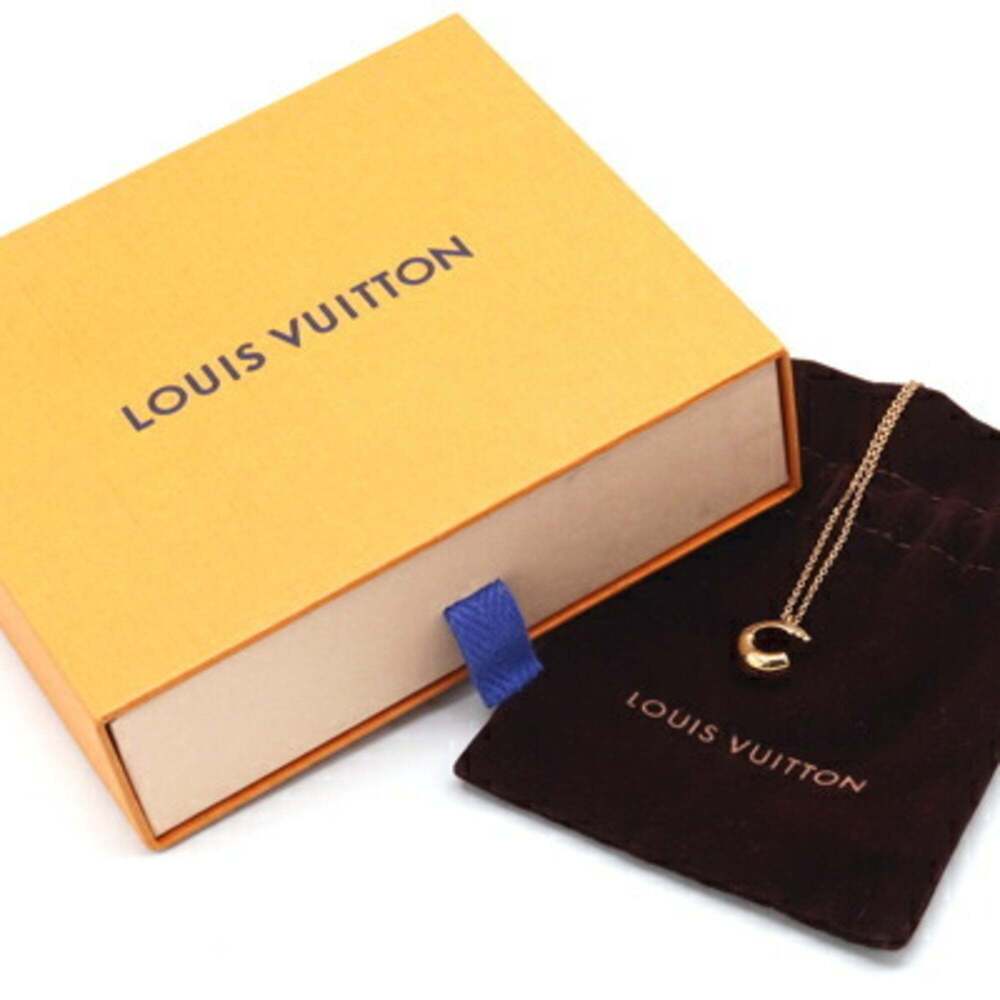 LOUIS VUITTON Gold Necklace - Picture 7 of 7
